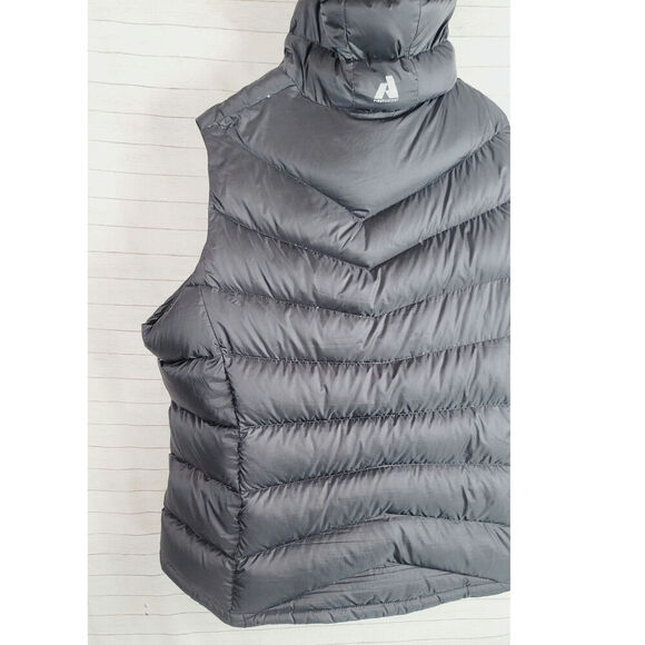 EDDIE BAUER 800 GOOSE DOWN FILLED VEST IN BLACK, SZ 2XL - Picture 10 of 15